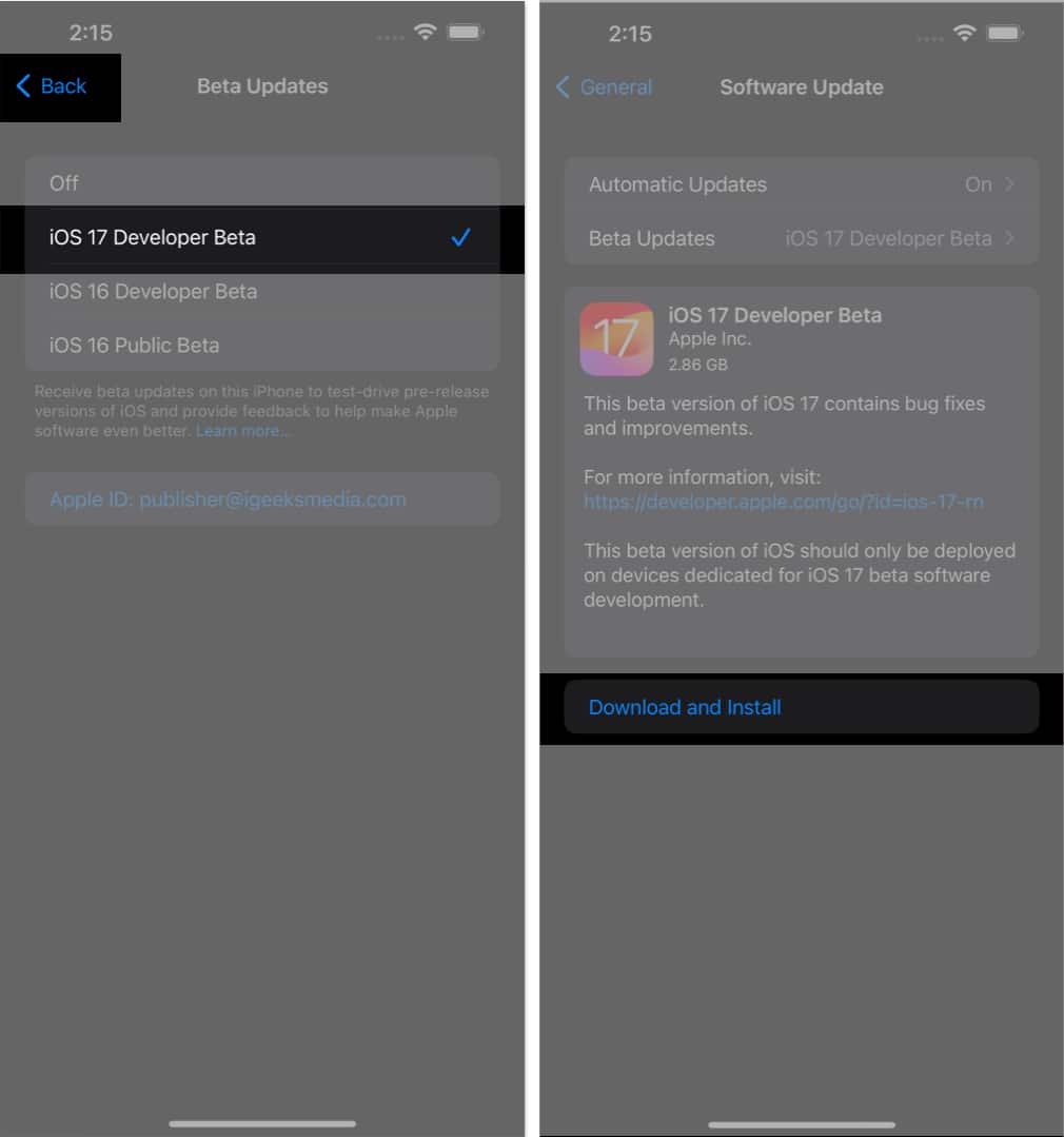 Install-iOS-17-developer-beta-on-iPhone