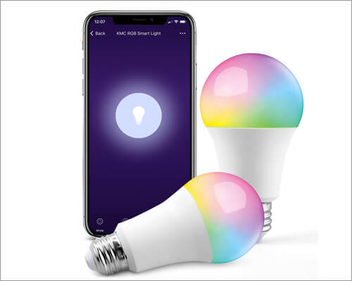 KM Smart LED Light Bulb works with Apple HomeKit