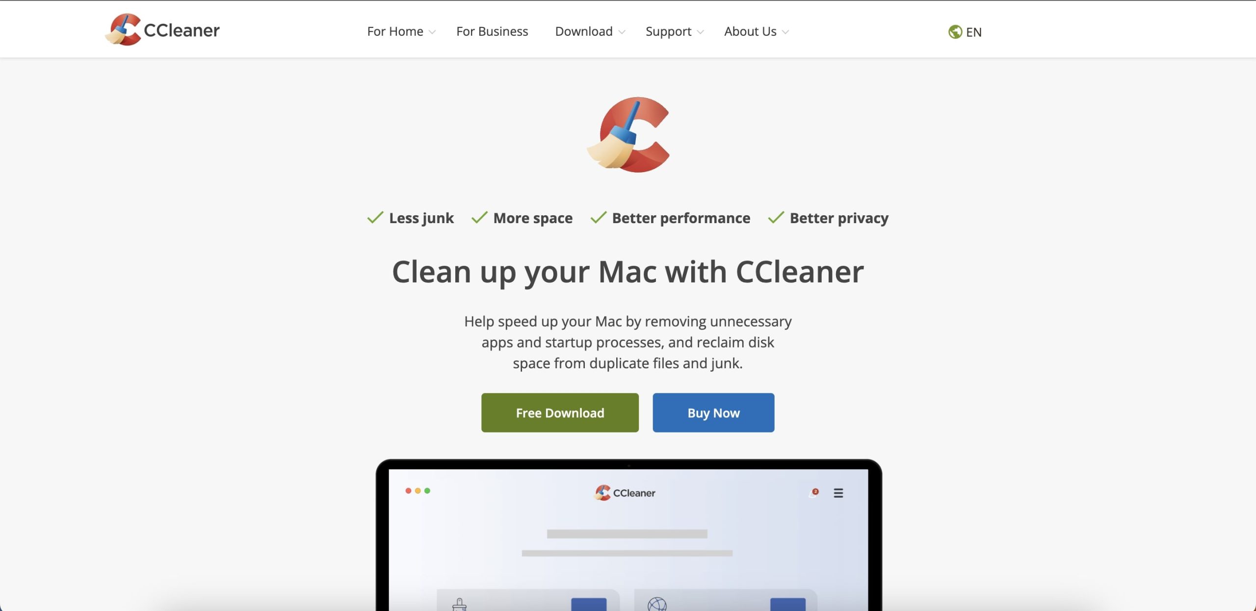 CCleaner software for Mac