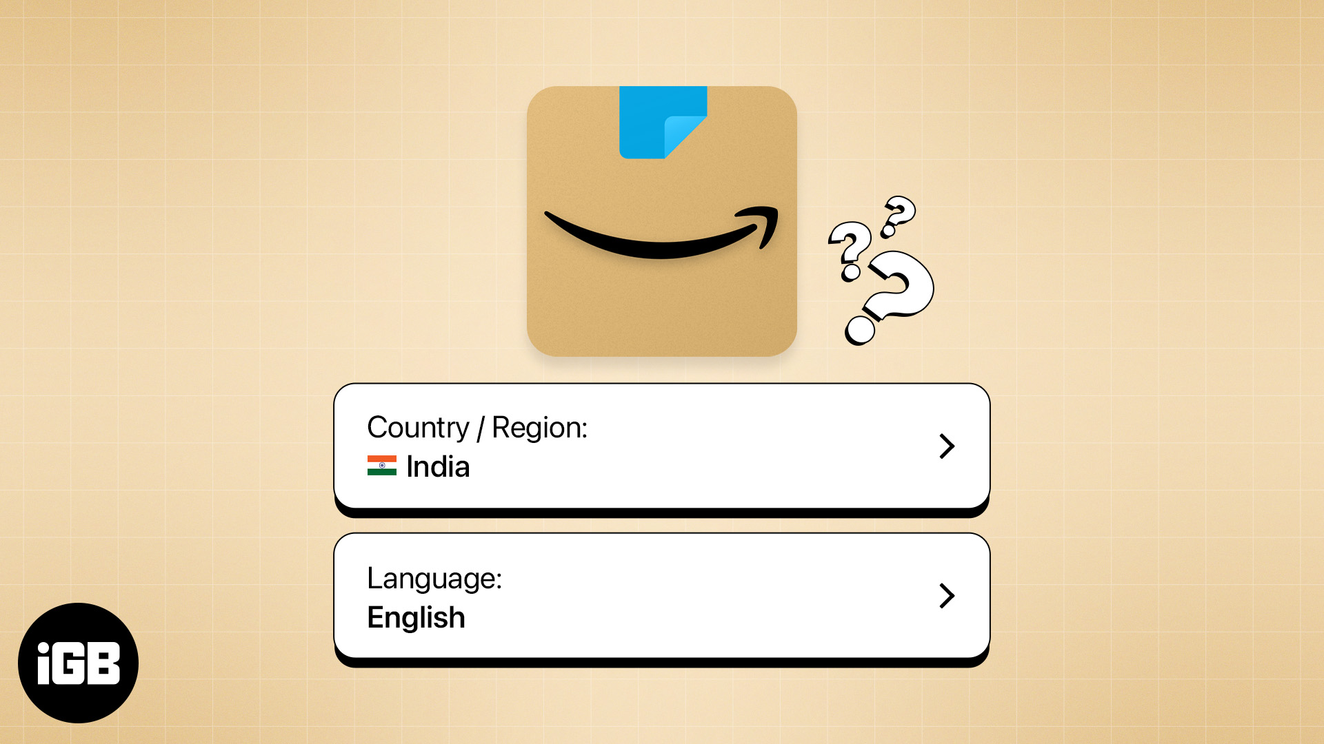 How to change country in Amazon app on iPhone and iPad