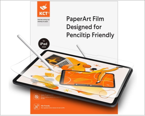 KCT Paperfeel screen protector for M4 iPad Pro