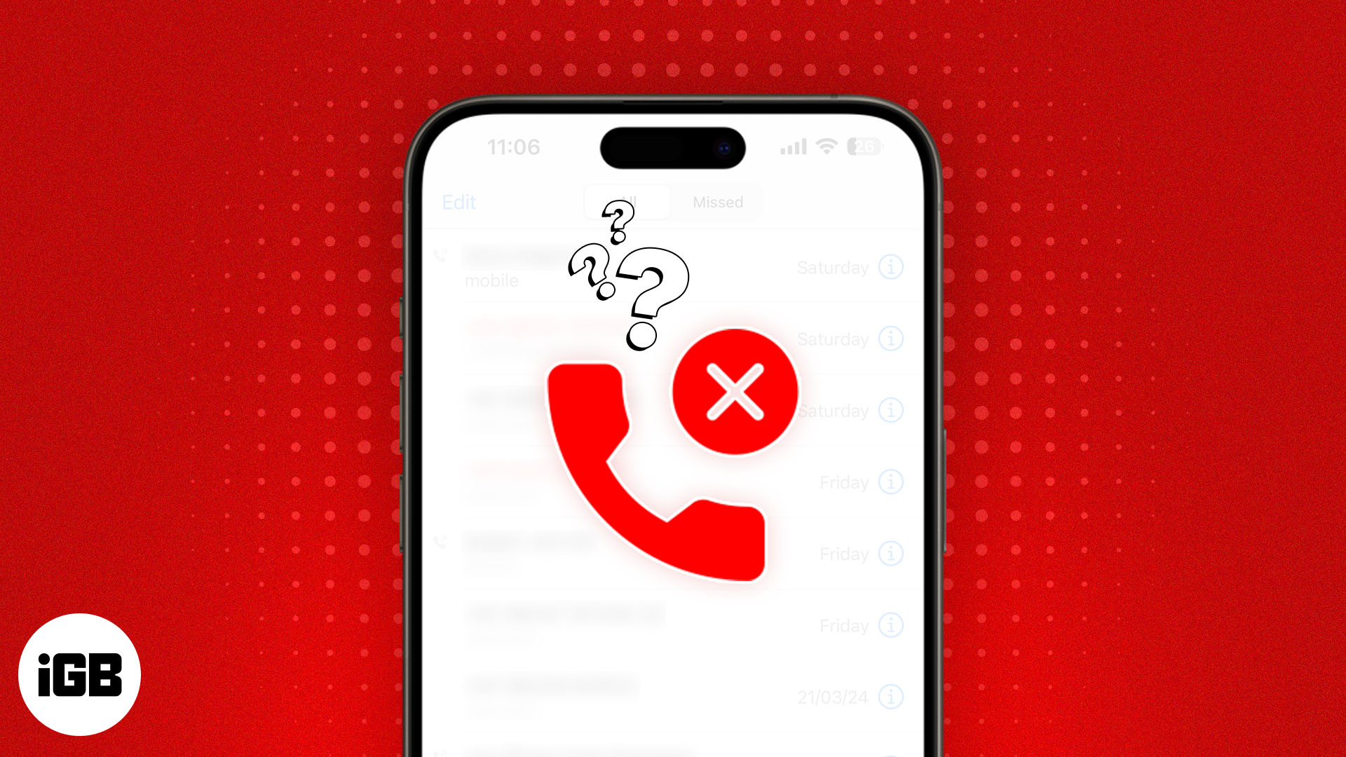 What does Cancelled Call mean on iPhone