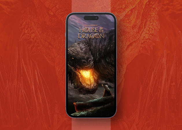Dark House of the Dragon wallpaper for iPhone