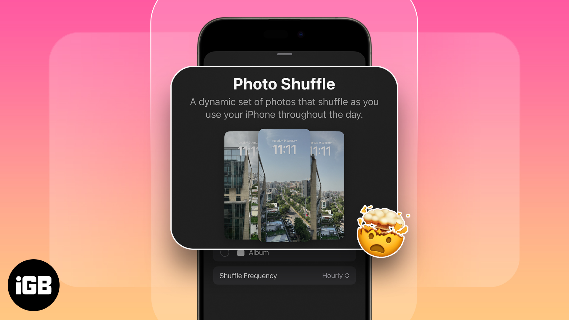 How to Photo Shuffle on iPhone Lock Screen in iOS 17