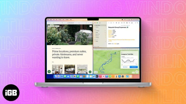 How to use window tiling on Mac in macOS Sequoia