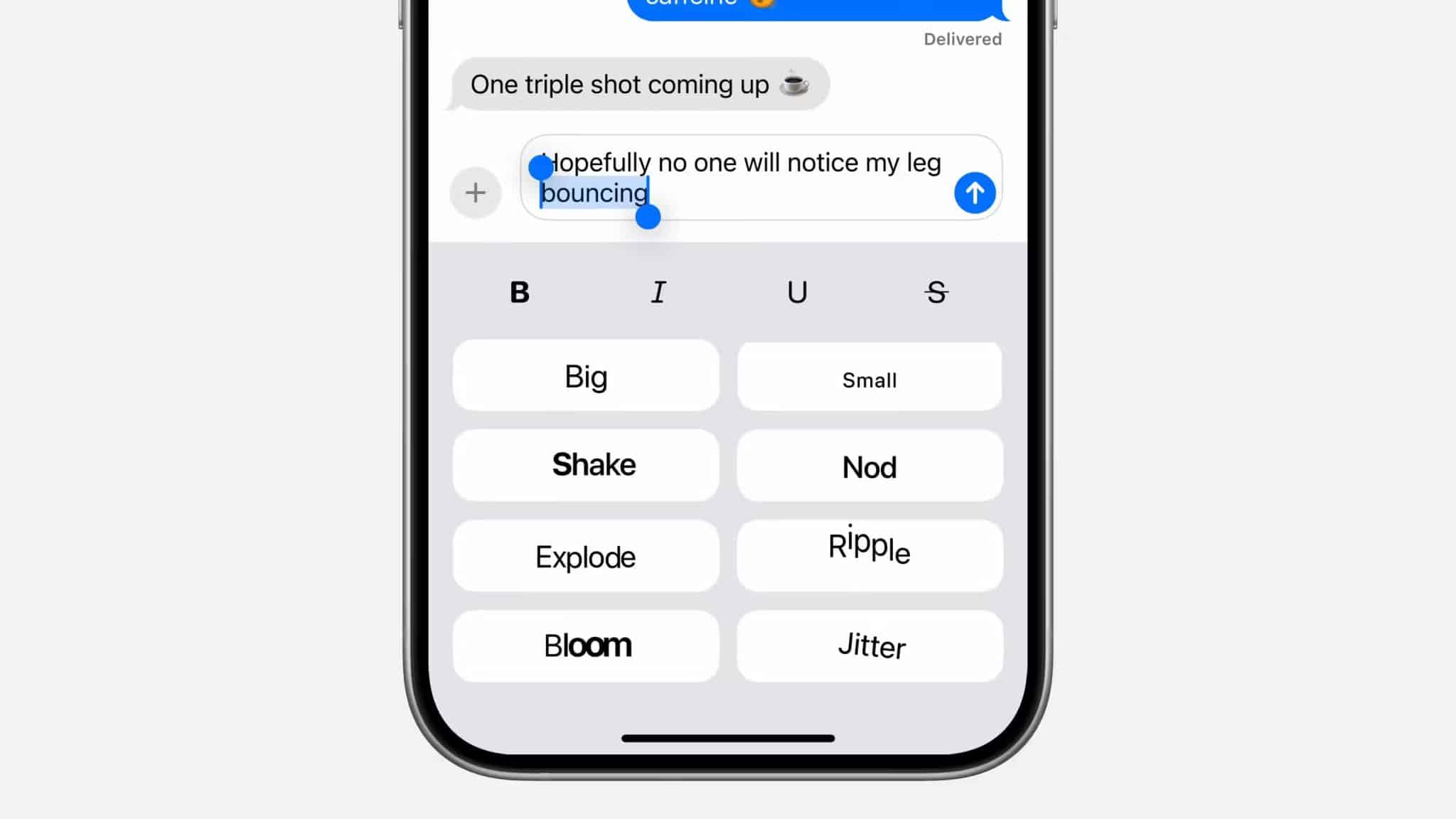 comment masquer application ios 18