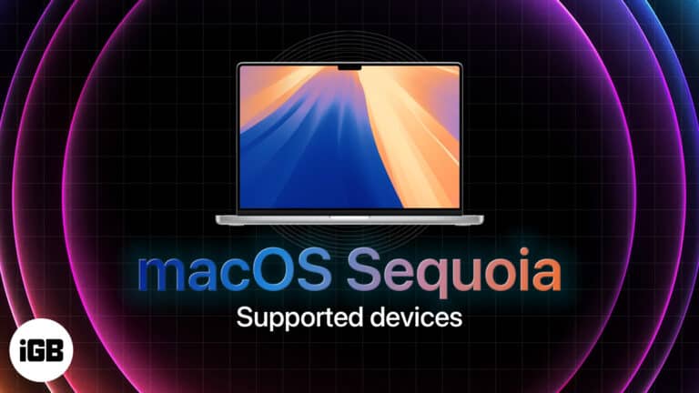 macOS Sequoia Supported Devices