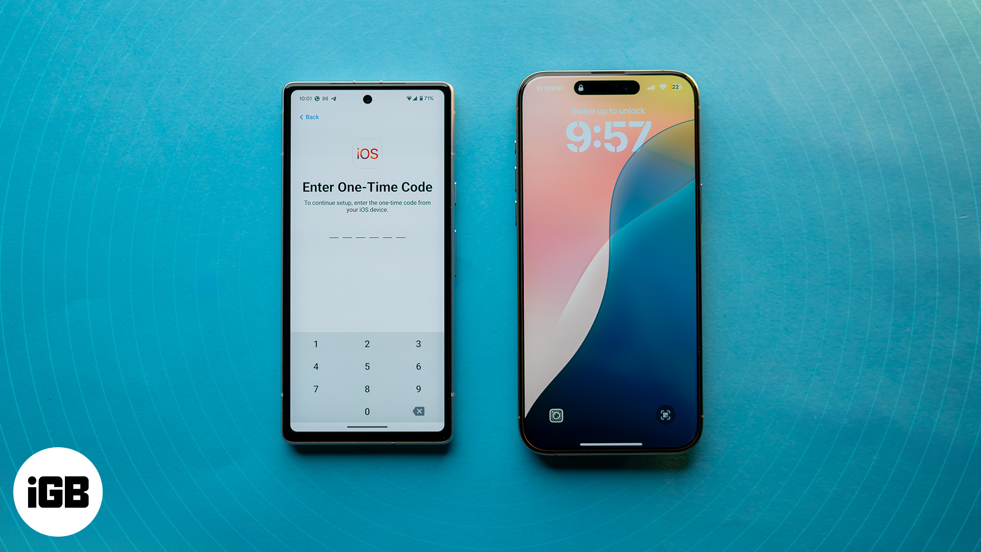 How to transfer data from Android to iPhone