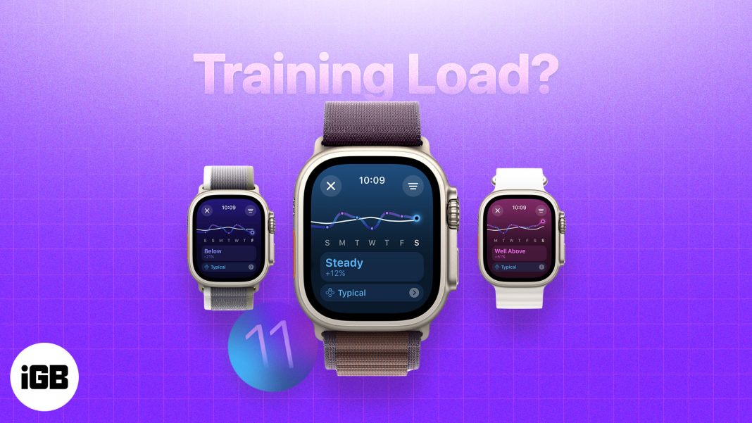 How to use Apple Watch Training Load
