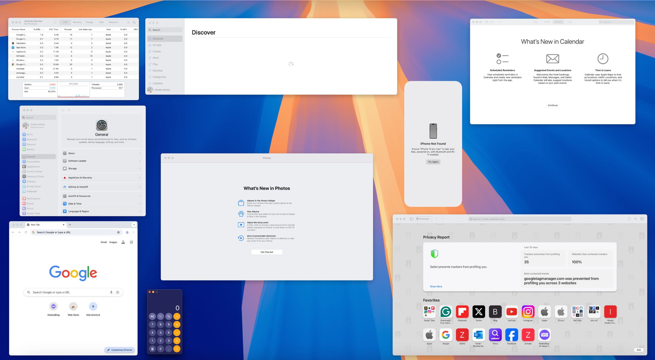 Minimize multitasking on Mac