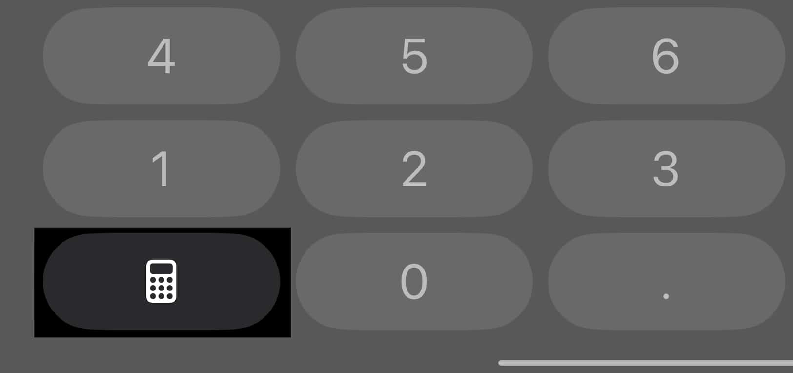 Calculator icon in the Calculator app on iPad.