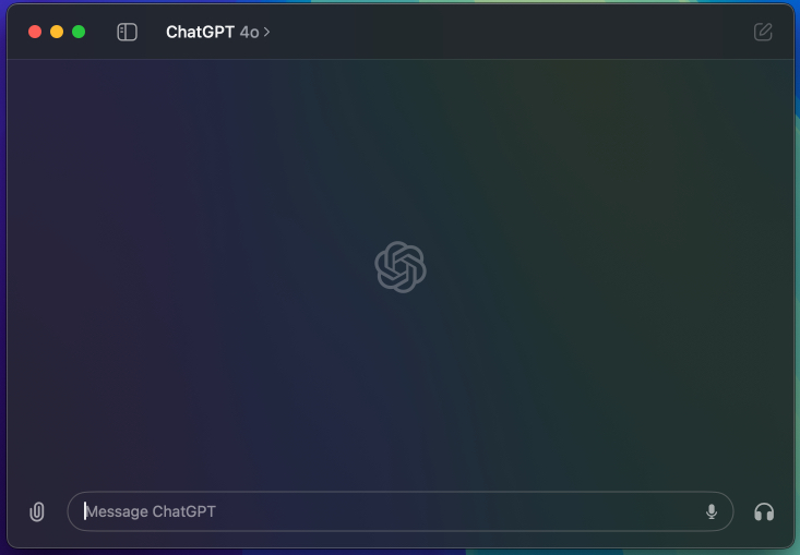Use ChatGPT on Mac.