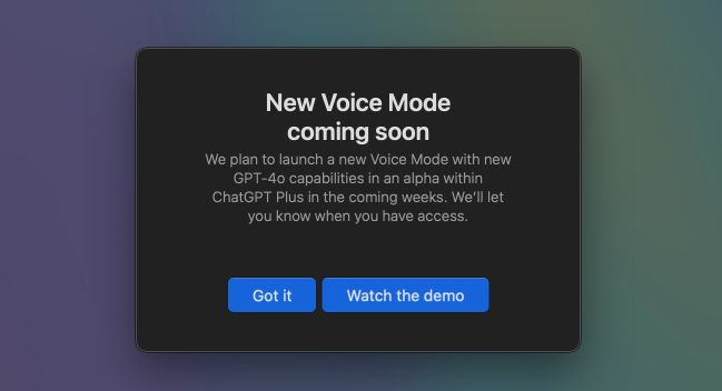Voice conversation is for ChatGPT 4.o users only.