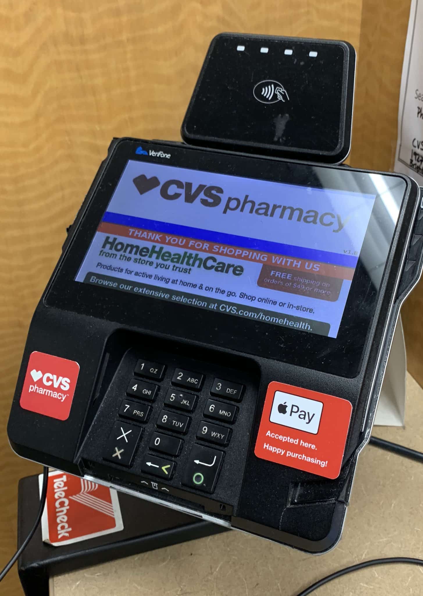 CVS betalterminal