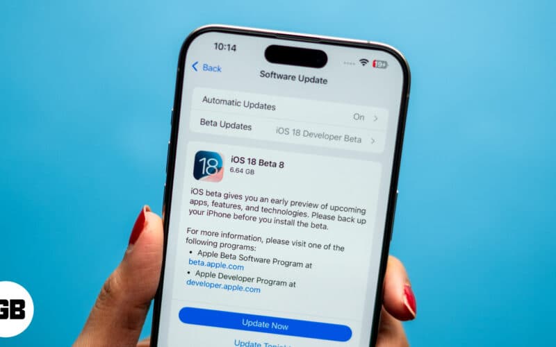 How to install iOS 18 developer beta 8 on iPhone