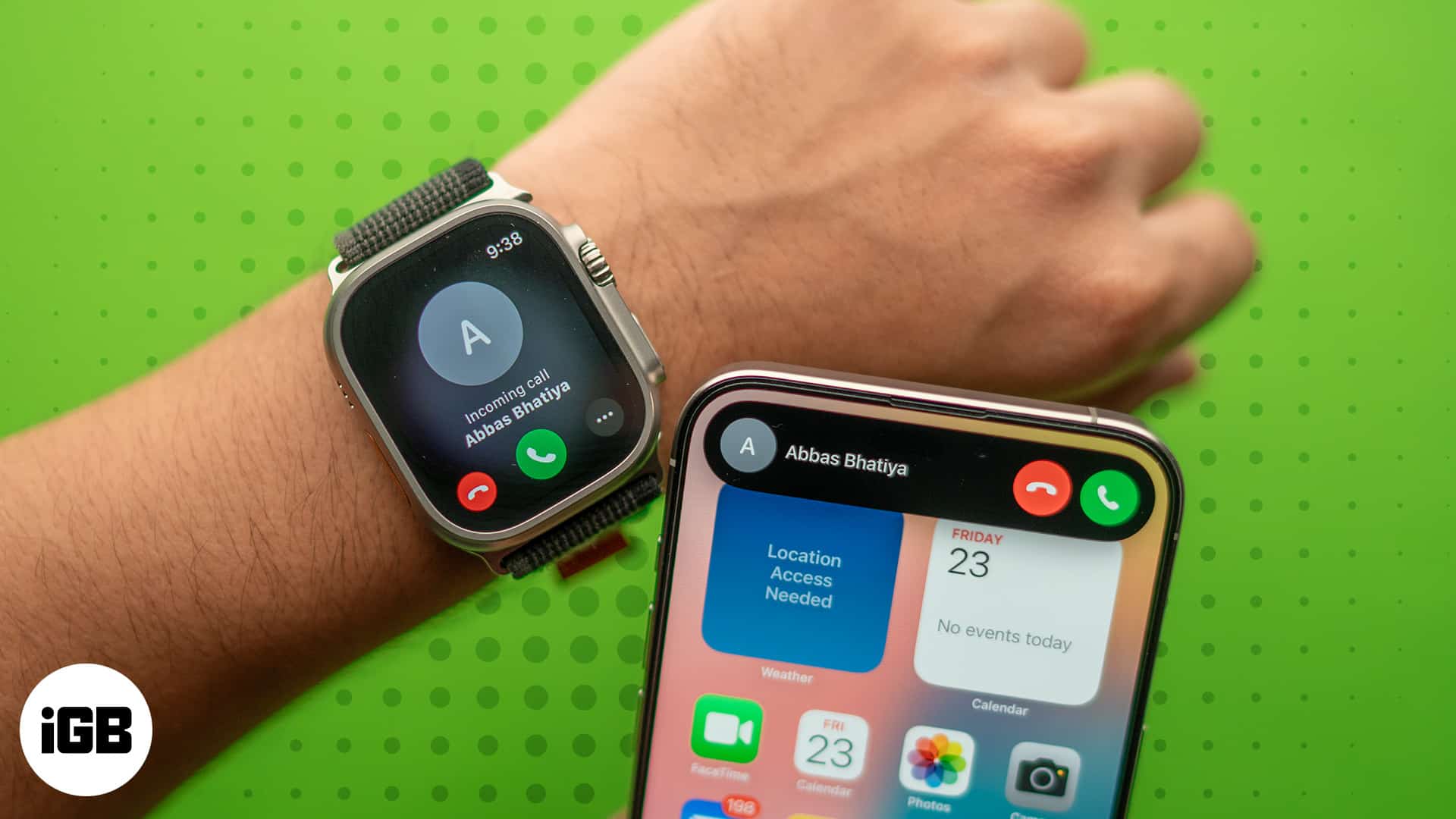 How to transfer calls between Apple Watch and iPhone