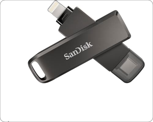 SanDisk iXpand Flash Drive Luxe for iPhones