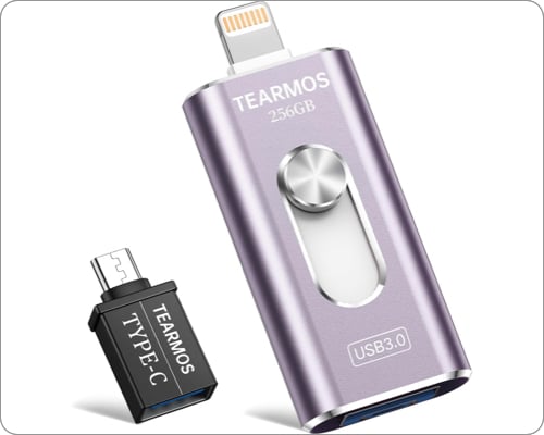 TEARMOS USB Memory iPhone Flash Drive for iPhone