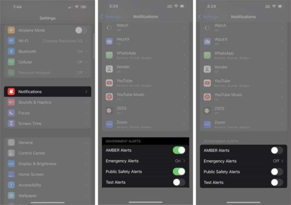 How To Turn Off Emergency And Amber Alerts On An Iphone