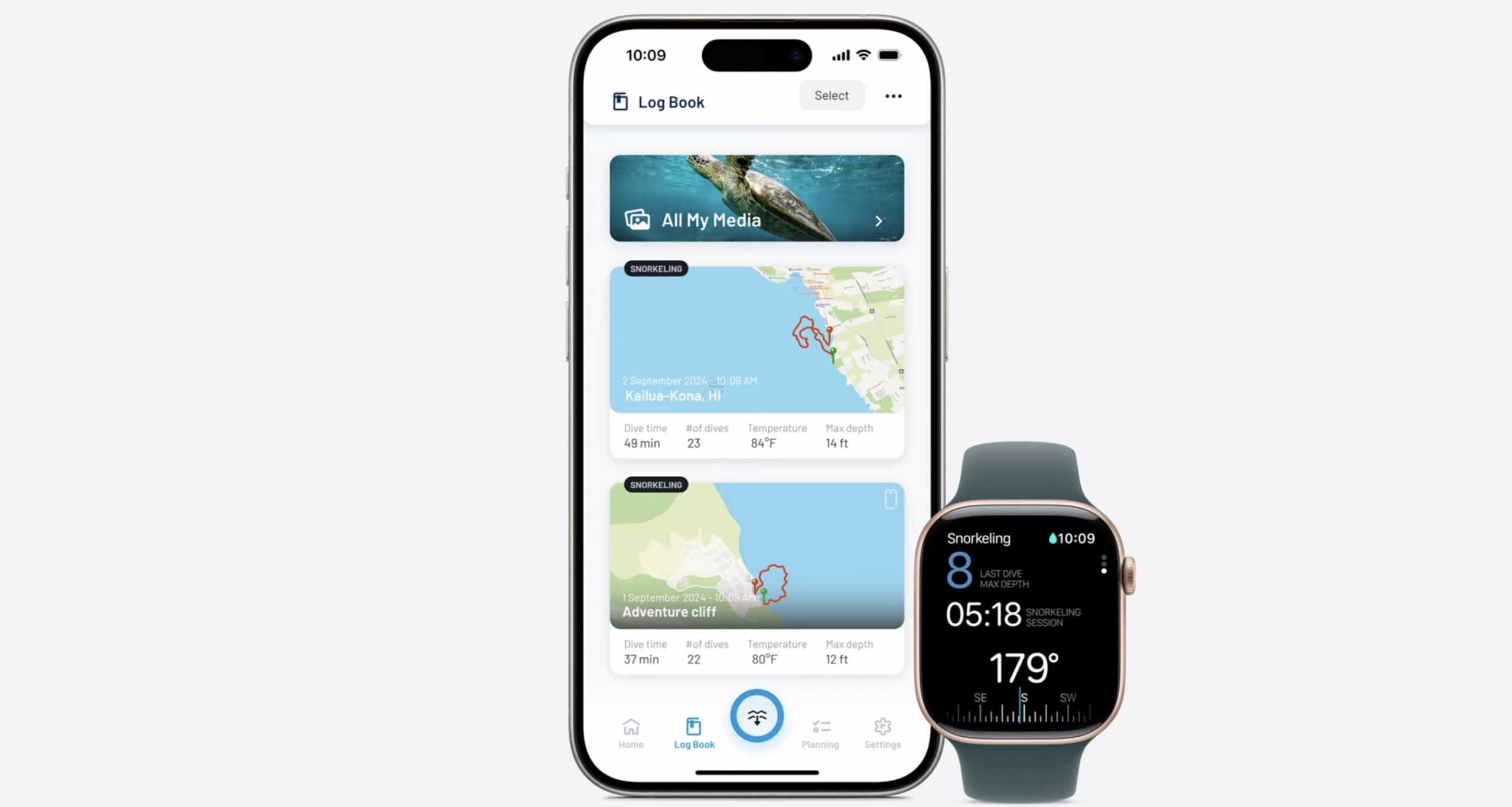 Apple Watch Series 10 Oceanic+ proqramı