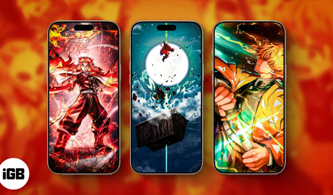 Demon Slayer wallpapers for iPhone