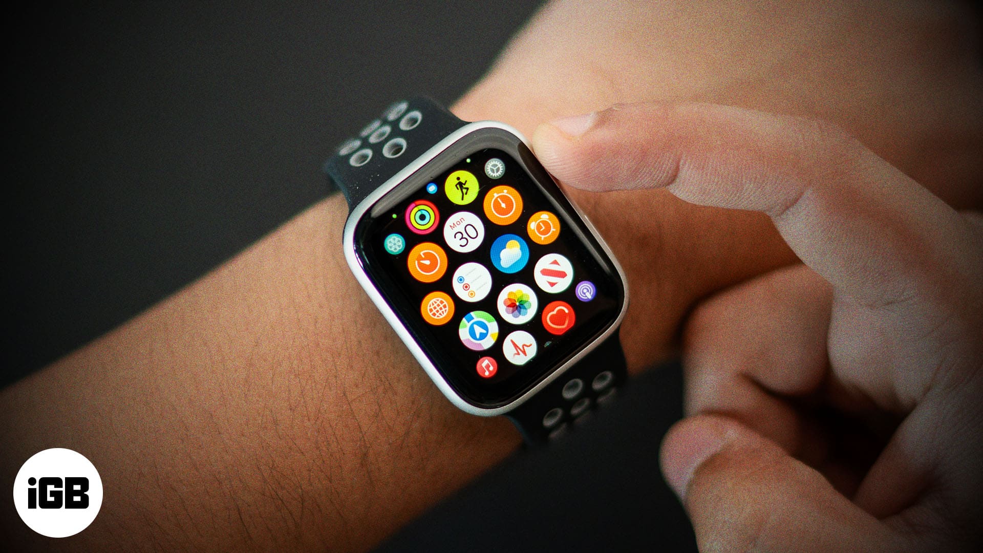 Apple Watch'ta Izgara Görünümü