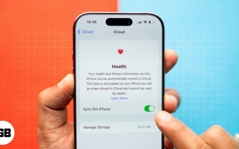 How to sync your Health data to iCloud