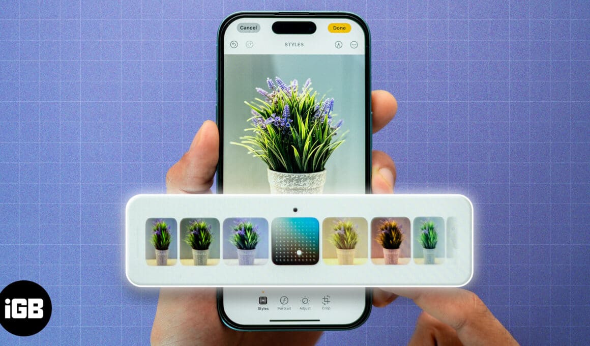 How to use Photographic Styles on iPhone 16 series
