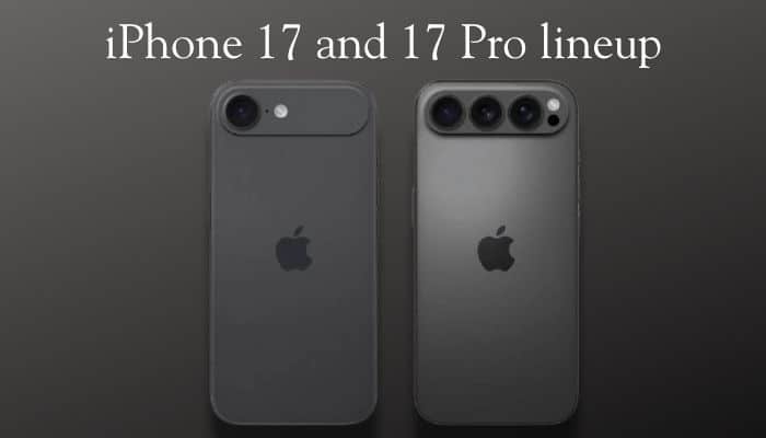 iPhone 17 and 17 Pro lineup