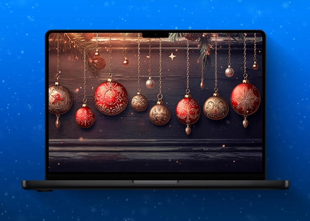 Christmas Ornaments desktop wallpaper