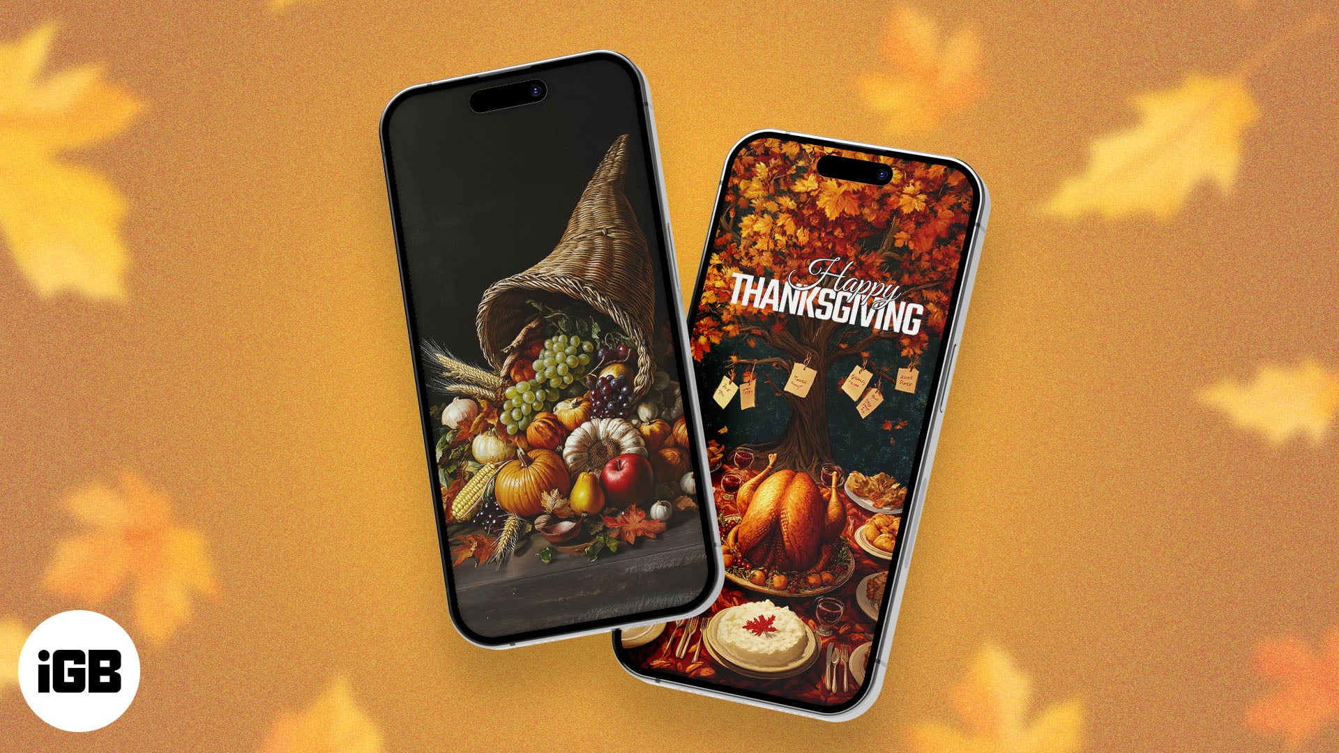 Download Thanksgiving iPhone wallpapers