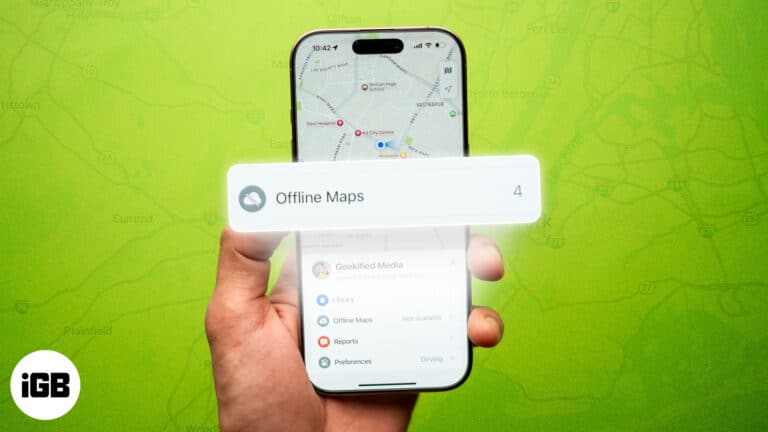 How to download offline maps on iPhone with Apple Maps