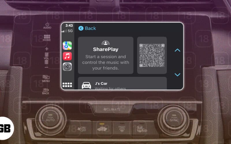 How to use SharePlay on Apple Music in your car