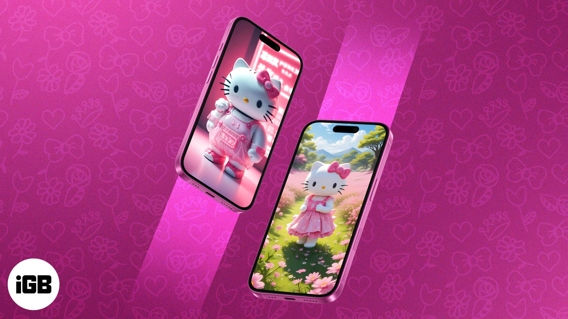 hello kitty iphone divar kağızları