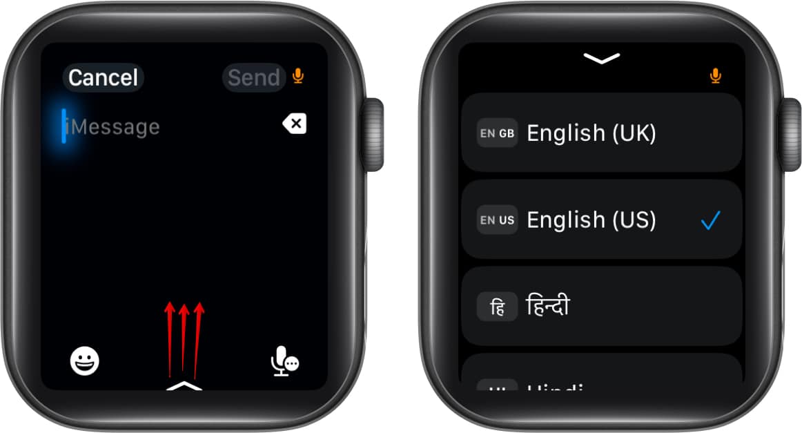 Dictated messages apple watch sale