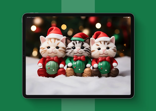 Hello Kitty Christmas wallpaper