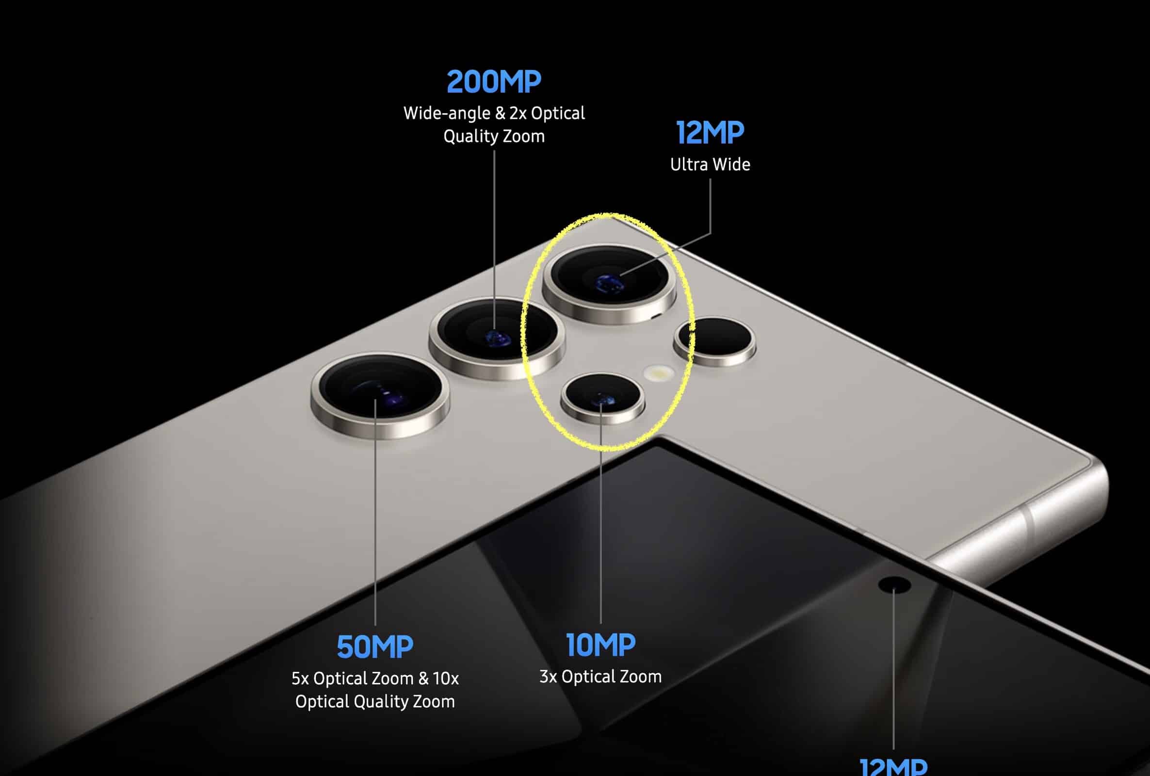 Samsung S25 Ultra camera specifications