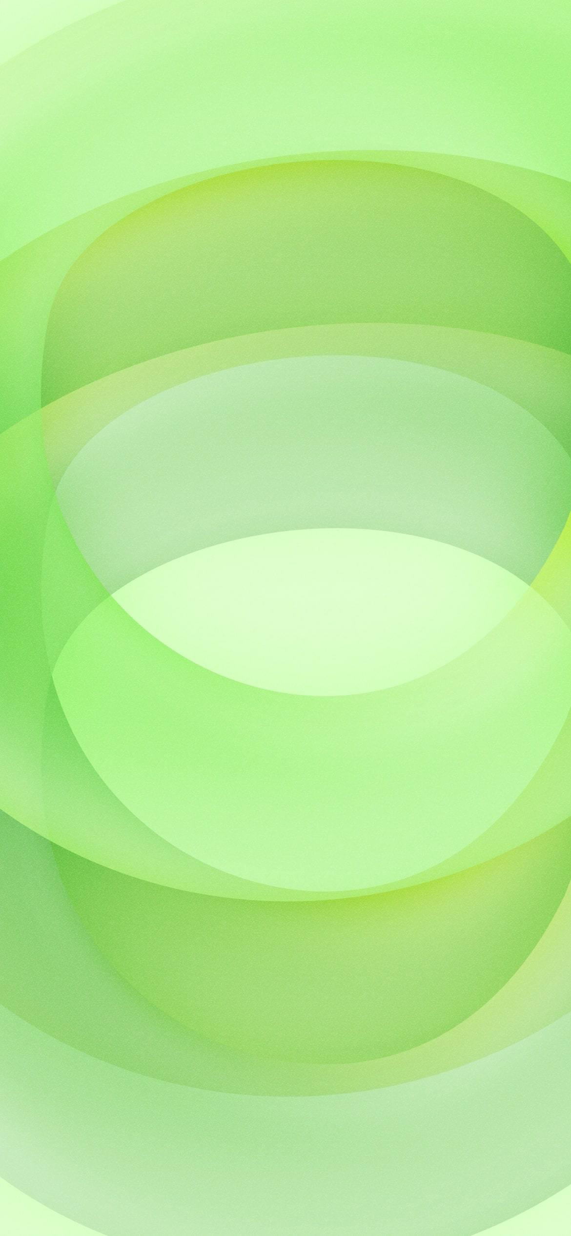 Green iOS 19 wallpaper