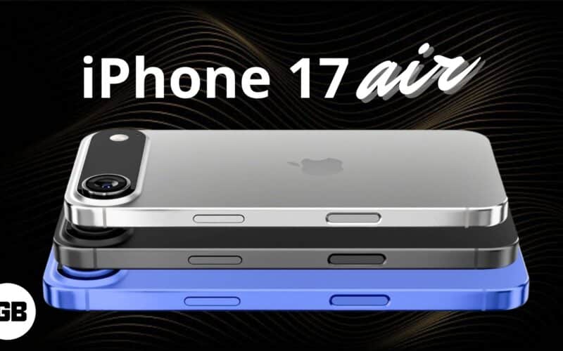 iPhone 17 въздух