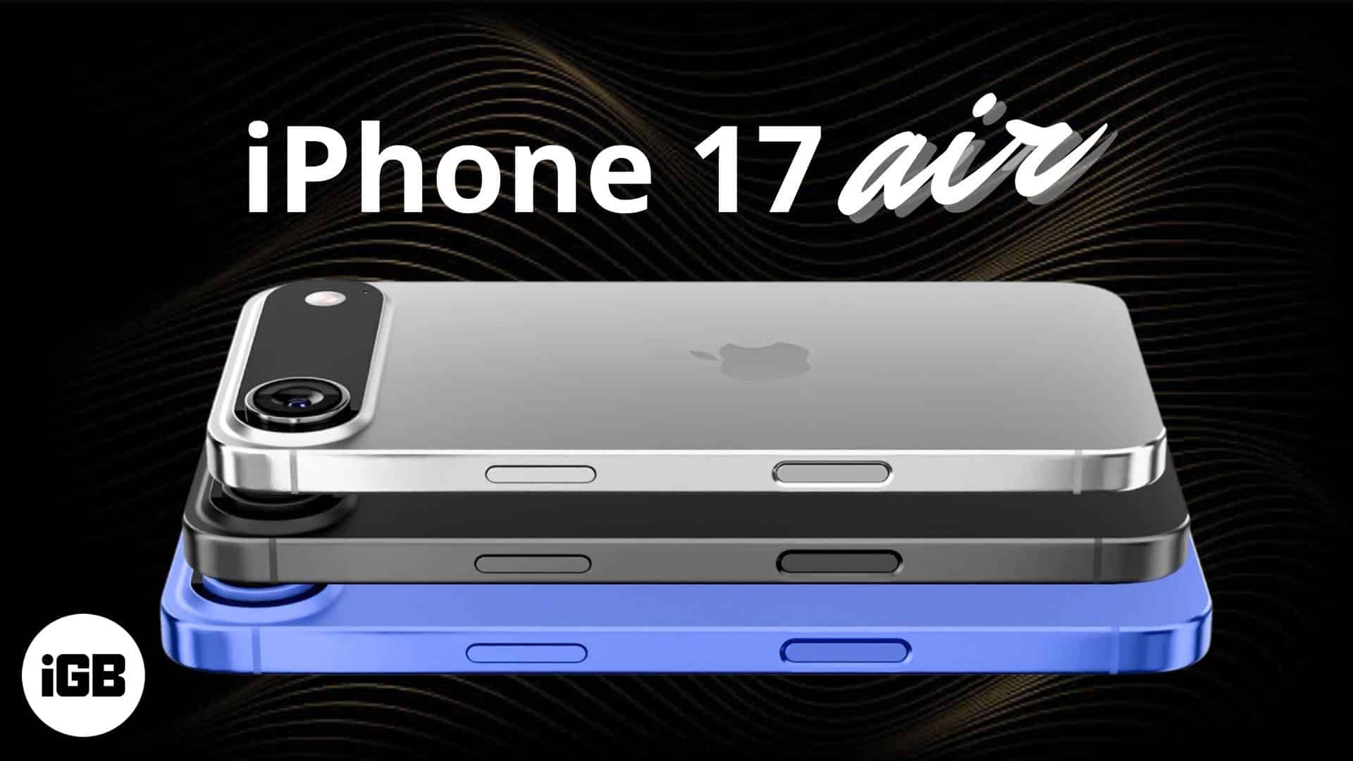 iPhone 17 въздух