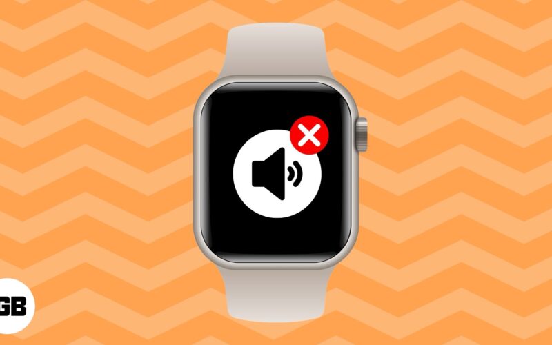 Apple Watch -högtalare fungerar inte? Så här fixar du det