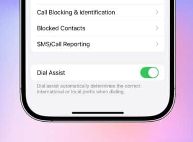 How to use Dial Assist on iPhone.