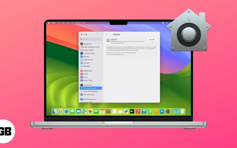 Using FileVault on a Mac to protect your data