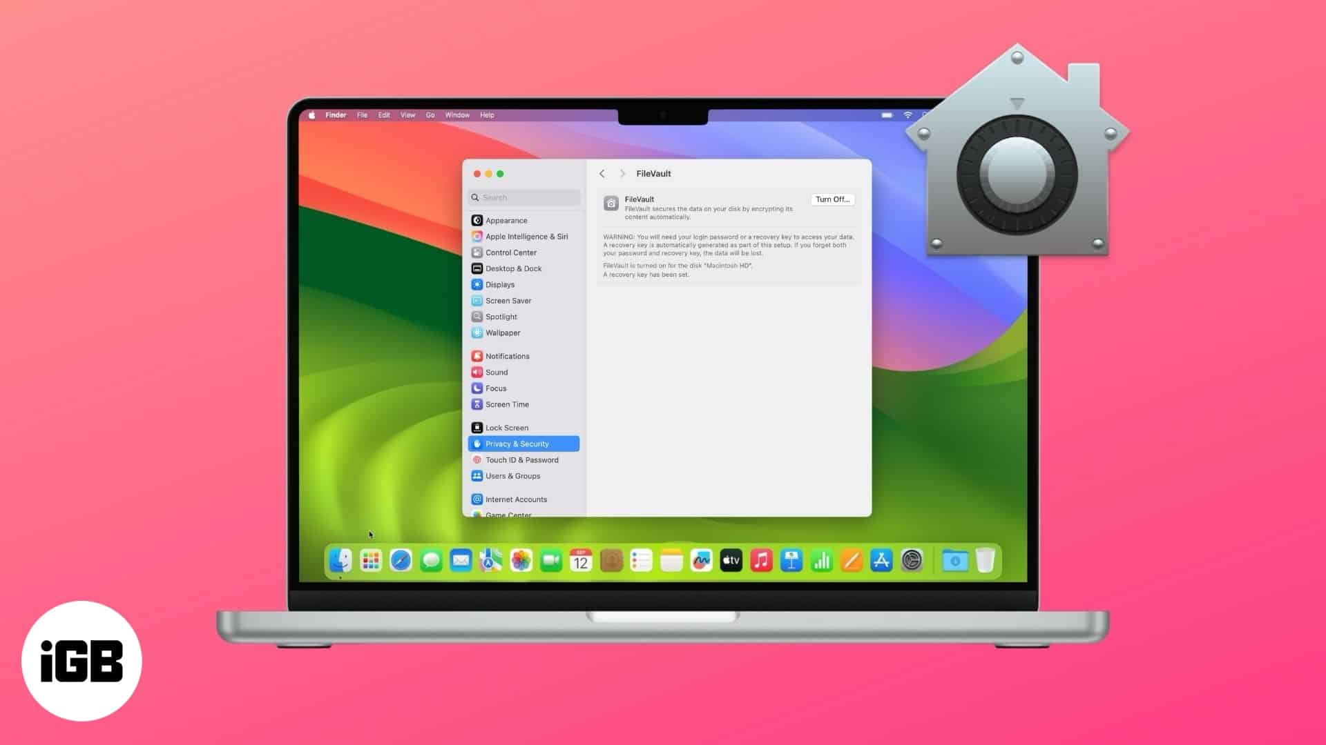 Using FileVault on a Mac to protect your data