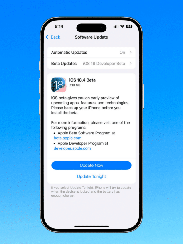 Top Features and Changes in iOS 18.4 Beta 1