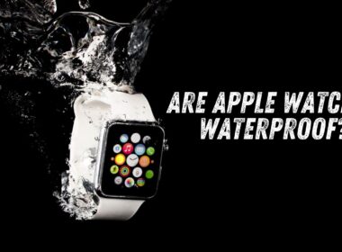 Apple Watches waterproof.