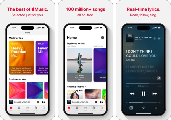 apple Music for iPhone and iPad