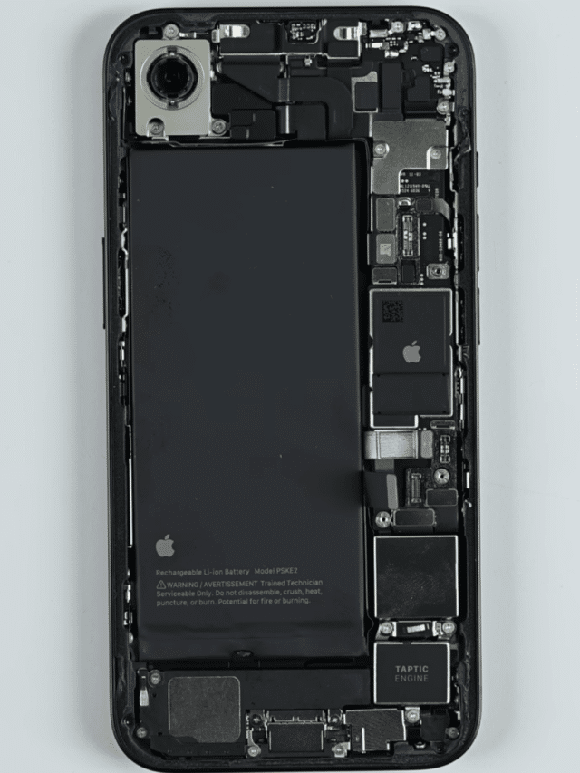 Apple iPhone 16e Teardown odhaluje klíčové poznatky