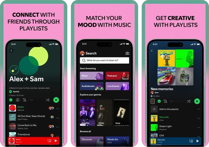 spotify for iphone and ipad