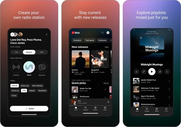 youtube music for iphone and ipad